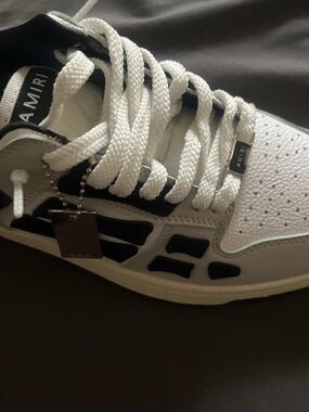 AMIRI White, Black and Gray